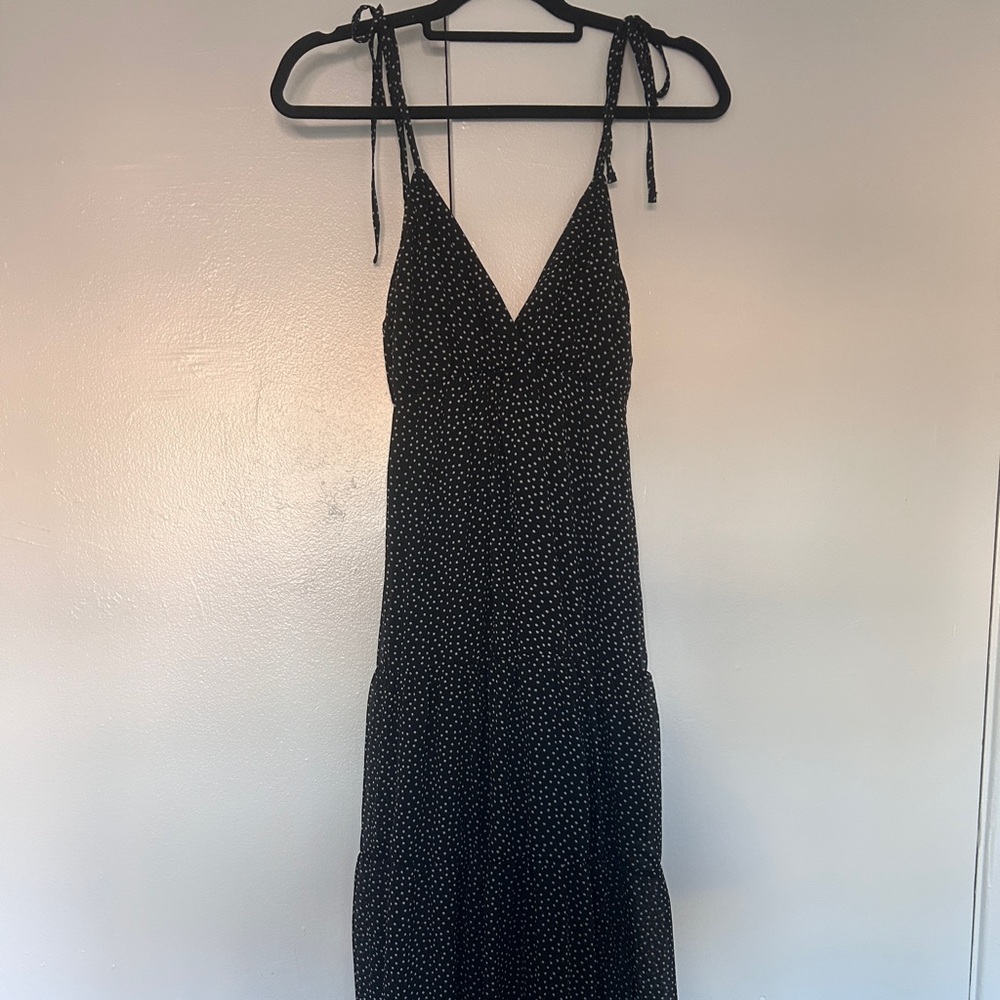 Abercrombie & Fitch Black Maxi Dress